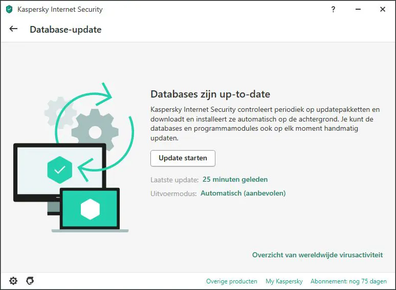 Kaspersky database update